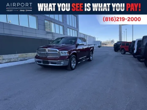Red 2017 Ram 1500 Laramie for sale in Platte City, MO