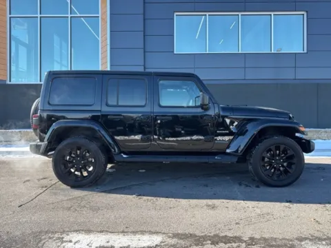 Photos of 2023 Jeep Wrangler Sahara 4xe for sale in Platte City, MO at Airport Chrysler Dodge Jeep Ram
