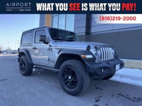 Silver 2020 Jeep Wrangler Sport S for sale in Platte City, MO