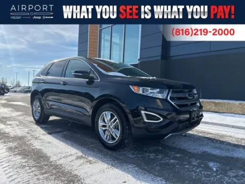Black 2017 Ford Edge SEL for sale in Platte City, MO