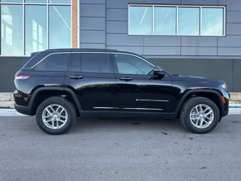 Photos of 2025 Jeep Grand Cherokee Laredo X for sale in Platte City, MO at Airport Chrysler Dodge Jeep Ram