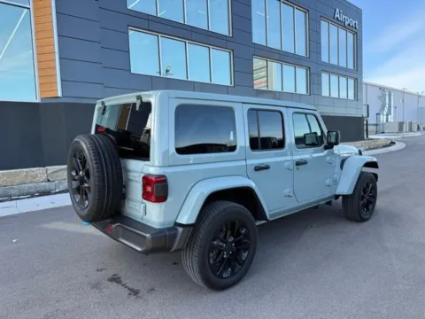 Another view of 2024 Jeep Wrangler Sahara 4xe for sale in Platte City, MO at Airport Chrysler Dodge Jeep Ram