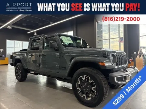 Blue 2026 Jeep Gladiator Sahara for sale in Platte City, MO