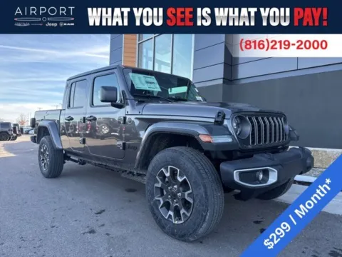 Gray 2026 Jeep Gladiator Sahara for sale in Platte City, MO