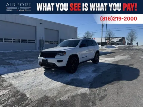 White 2019 Jeep Grand Cherokee Upland Edition for sale in Platte City, MO