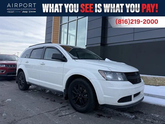 Used 2020 Dodge Journey SE with VIN 3C4PDCAB1LT199846 for sale in Kansas City