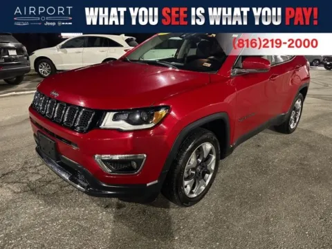 Red 2018 Jeep Compass Limited for sale in Platte City, MO