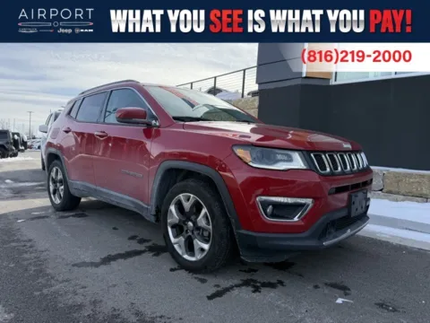 Red 2018 Jeep Compass Limited for sale in Platte City, MO