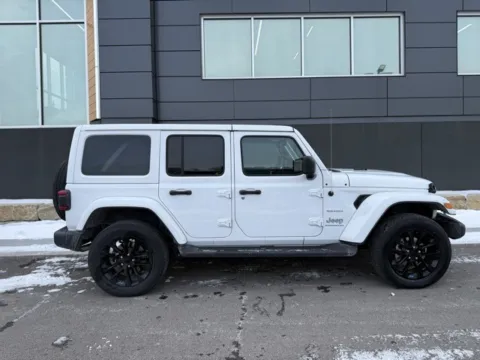 Photos of 2023 Jeep Wrangler Sahara 4xe for sale in Platte City, MO at Airport Chrysler Dodge Jeep Ram