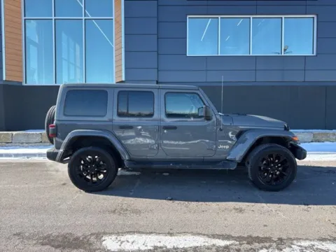 Photos of 2023 Jeep Wrangler Sahara 4xe for sale in Platte City, MO at Airport Chrysler Dodge Jeep Ram