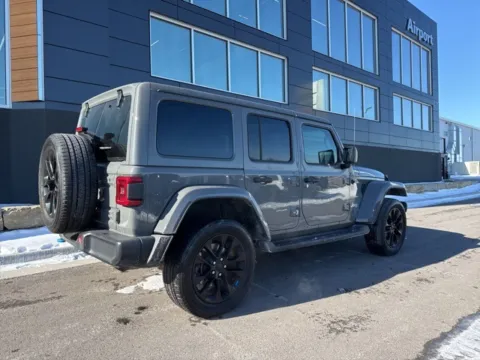 Another view of 2023 Jeep Wrangler Sahara 4xe for sale in Platte City, MO at Airport Chrysler Dodge Jeep Ram