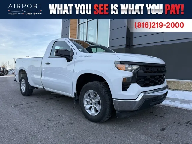 Used 2022 Chevrolet Silverado 1500 Work Truck with VIN 3GCNAAED6NG648904 for sale in Kansas City