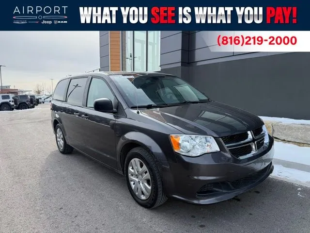Used 2019 Dodge Grand Caravan SE with VIN 2C4RDGBG3KR566662 for sale in Kansas City