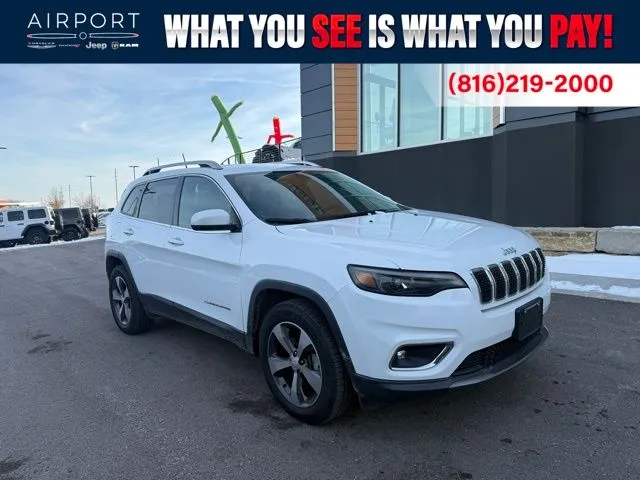 Used 2019 Jeep Cherokee Limited with VIN 1C4PJMDXXKD303826 for sale in Kansas City