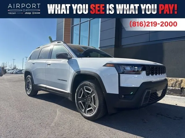 White 2026 Jeep Cherokee Limited for sale in Platte City, MO