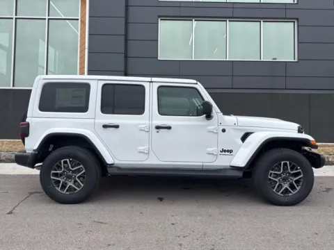 Photos of 2026 Jeep Wrangler Sahara for sale in Platte City, MO at Airport Chrysler Dodge Jeep Ram