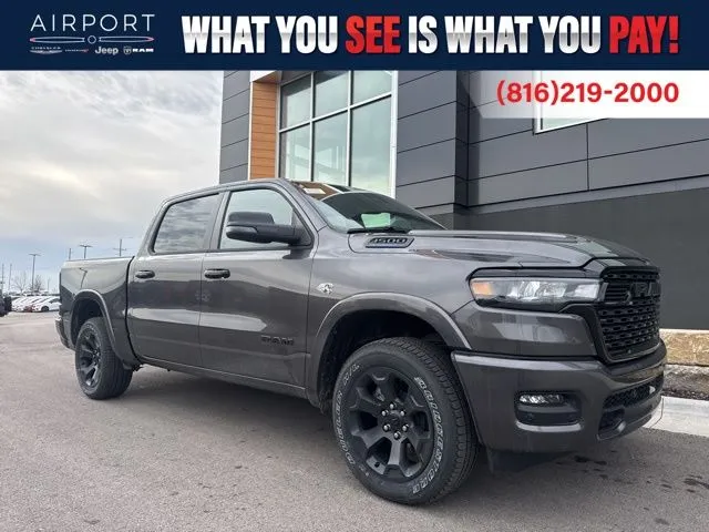 Gray 2026 Ram 1500 Big Horn/Lone Star for sale in Platte City, MO