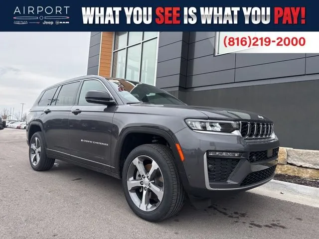 Gray 2026 Jeep Grand Cherokee L Limited for sale in Platte City, MO