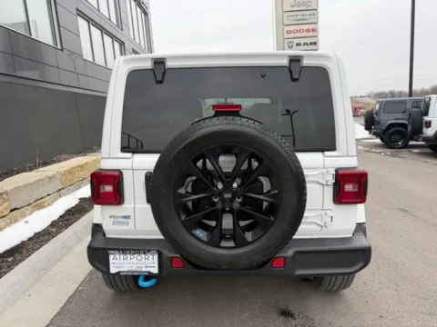 More photos of 2023 Jeep Wrangler Sahara 4xe at Airport Chrysler Dodge Jeep Ram, MO