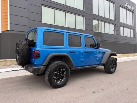 Another view of 2022 Jeep Wrangler Unlimited Rubicon 4xe for sale in Platte City, MO at Airport Chrysler Dodge Jeep Ram