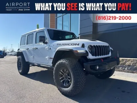 White 2026 Jeep Wrangler Rubicon X for sale in Platte City, MO