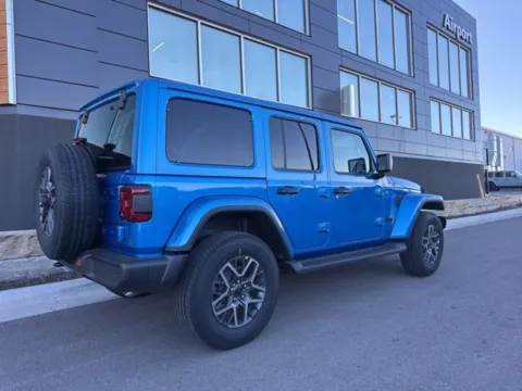 Another view of 2026 Jeep Wrangler Sahara for sale in Platte City, MO at Airport Chrysler Dodge Jeep Ram