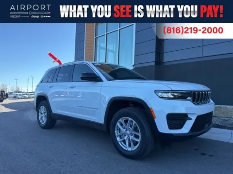 White 2026 Jeep Grand Cherokee Laredo for sale in Platte City, MO