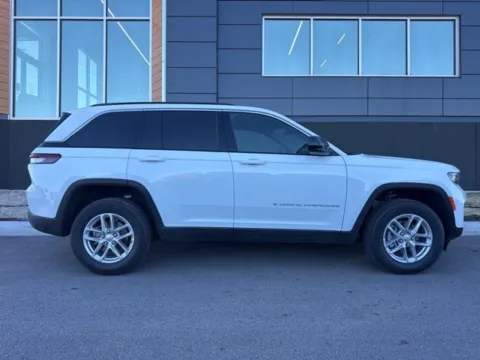 Photos of 2026 Jeep Grand Cherokee Laredo for sale in Platte City, MO at Airport Chrysler Dodge Jeep Ram