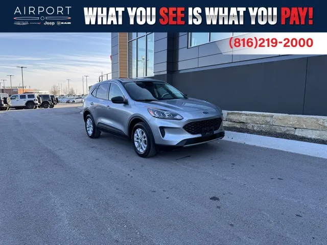 Used 2022 Ford Escape SE with VIN 1FMCU9G63NUB23593 for sale in Kansas City