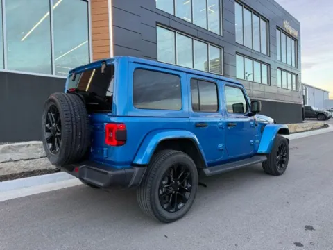 Another view of 2021 Jeep Wrangler Unlimited Sahara 4xe for sale in Platte City, MO at Airport Chrysler Dodge Jeep Ram