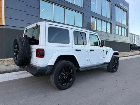 Another view of 2023 Jeep Wrangler Sahara 4xe for sale in Platte City, MO at Airport Chrysler Dodge Jeep Ram
