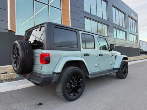 Another view of 2023 Jeep Wrangler Sahara 4xe for sale in Platte City, MO at Airport Chrysler Dodge Jeep Ram