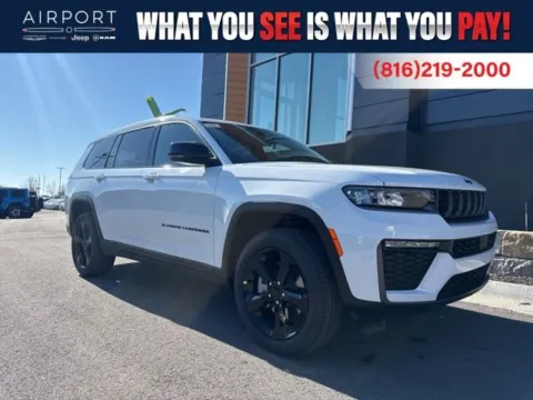 White 2026 Jeep Grand Cherokee L Limited for sale in Platte City, MO