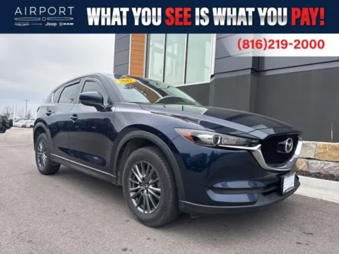 Blue 2017 Mazda CX-5 Touring for sale in Platte City, MO