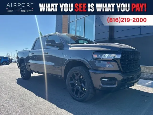 Gray 2026 Ram 1500 Laramie for sale in Platte City, MO