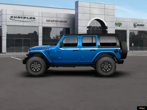 Photos of 2026 Jeep Wrangler Rubicon X for sale in Platte City, MO at Airport Chrysler Dodge Jeep Ram