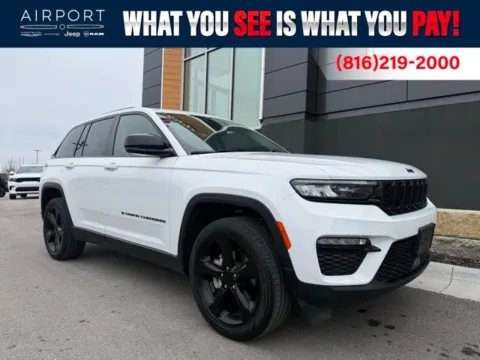 White 2023 Jeep Grand Cherokee Limited for sale in Platte City, MO