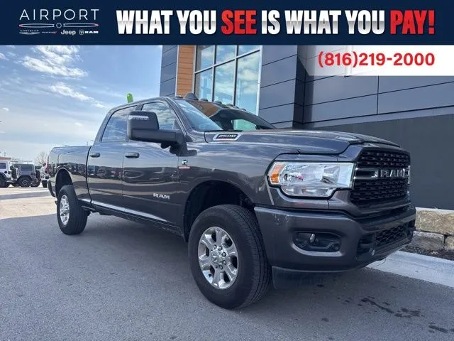 Used 2024 RAM Ram 2500 Pickup Big Horn with VIN 3C6UR5DL4RG396846 for sale in Kansas City