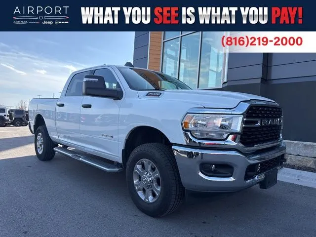White 2024 Ram 2500 Big Horn for sale in Platte City, MO
