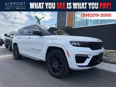 White 2024 Jeep Grand Cherokee Summit for sale in Platte City, MO