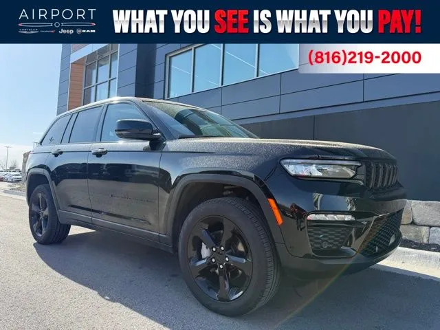 Black 2024 Jeep Grand Cherokee Limited for sale in Platte City, MO
