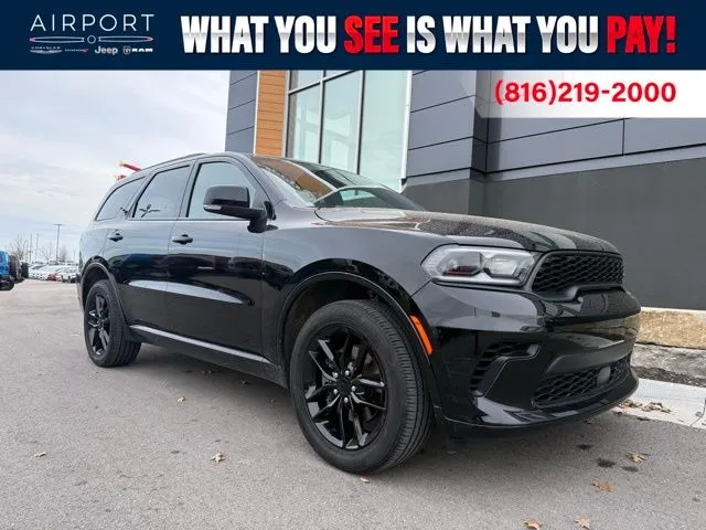 Used 2024 Dodge Durango GT with VIN 1C4RDJDG7RC239257 for sale in Kansas City