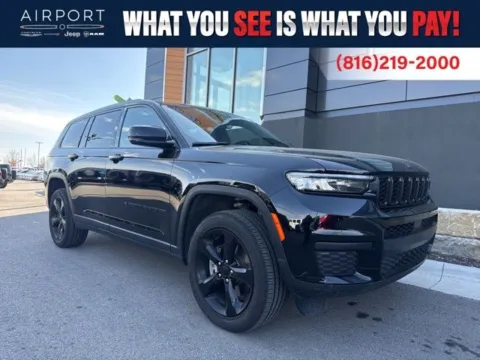 Black 2025 Jeep Grand Cherokee L Altitude X for sale in Platte City, MO