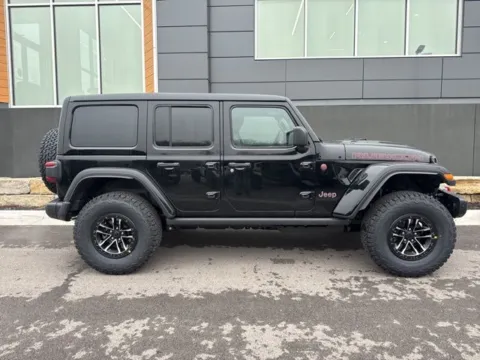 Photos of 2026 Jeep Wrangler Rubicon X for sale in Platte City, MO at Airport Chrysler Dodge Jeep Ram