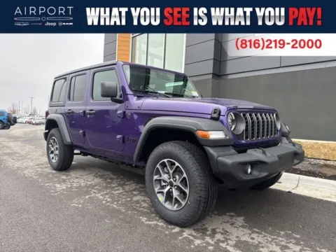 Purple 2026 Jeep Wrangler Sport S for sale in Platte City, MO