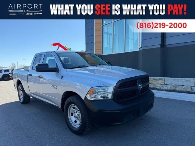 Used 2017 RAM Ram 1500 Pickup Tradesman with VIN 1C6RR6FG8HS609445 for sale in Kansas City