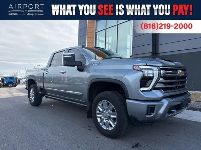 Gray 2024 Chevrolet Silverado 2500HD High Country for sale in Platte City, MO