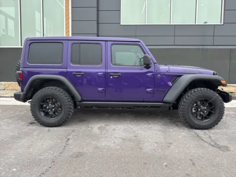 Photos of 2026 Jeep Wrangler Willys for sale in Platte City, MO at Airport Chrysler Dodge Jeep Ram