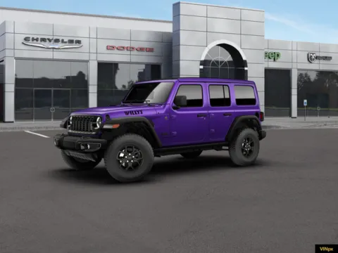 Photos of 2026 Jeep Wrangler Willys for sale in Platte City, MO at Airport Chrysler Dodge Jeep Ram