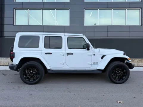 Photos of 2023 Jeep Wrangler Sahara 4xe for sale in Platte City, MO at Airport Chrysler Dodge Jeep Ram